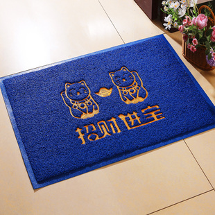 新款蓝色门口地垫绿色入户门垫灰色出入平安户外除尘进门地毯耐脏