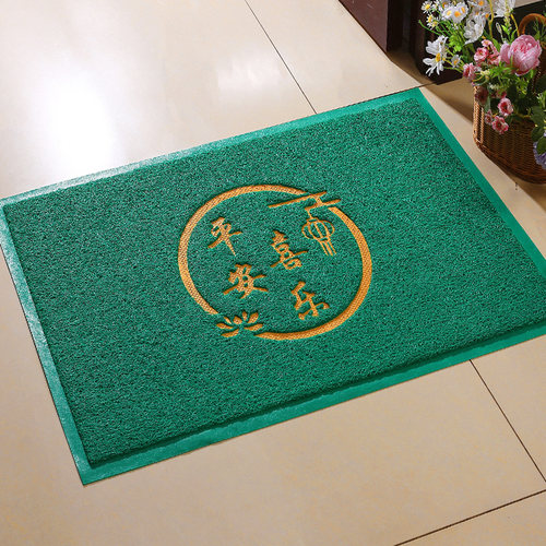 绿色入户门垫防滑除尘