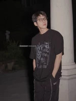 Инь Джингхан Куан Юанью -тот же корейский дизайнерский бренд 23 Лето -махагрид граффити -граффити -рост