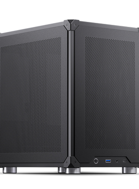 I513400/RTX3060定制小钢炮乔思伯C6白色MATX便携Mini迷你ITX主机