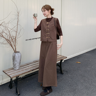 马甲 打底衫 P195 新款 288 2561 首发 三件套 阔腿裤