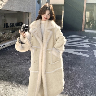 出货中 P285 加厚长款 2588 K428 皮毛一体外套