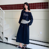 【现货】假两件卫衣套装裙2550-P155-K228，女装卫衣/绒衫，柏妮丝绮