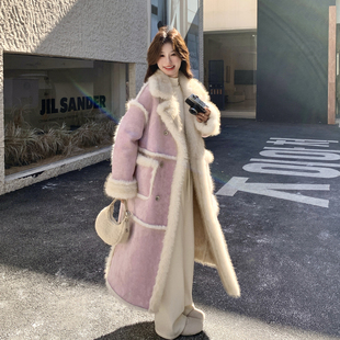 出货中 P285 加厚长款 2588 K428 皮毛一体外套