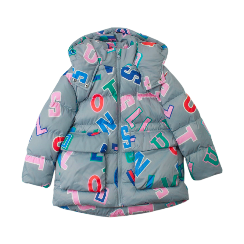 德蒙斯特中长加厚女中大童羽绒服