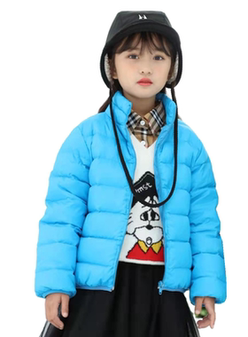 德蒙斯特儿童羽绒服女童童装轻薄