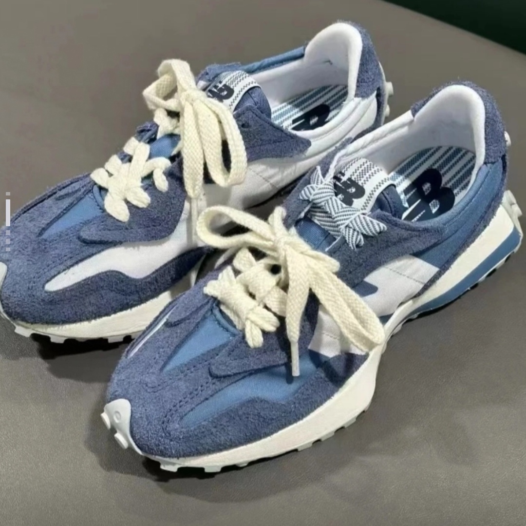 New Balance 327男女舒适百搭防滑耐磨低帮生活休闲鞋U327WCR-D