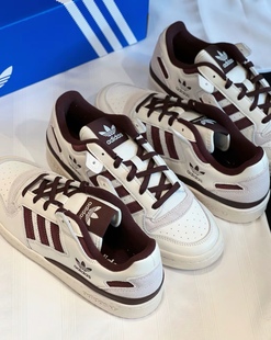 originals 男女款 FORUM 舒适百搭低帮板鞋 JQ0206 Low正品 adidas