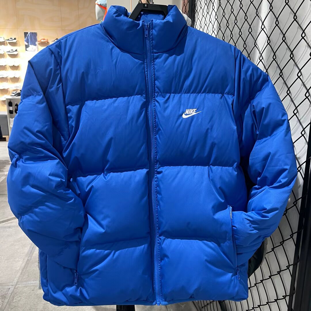 耐克外套男装2024冬季新款运动服舒适保暖户外羽绒服FZ5029-480