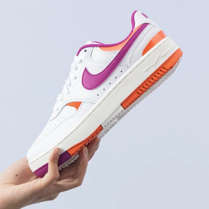 nike耐克女鞋2024新款GAMMA FORCE板鞋休闲厚底小白鞋 DX9176-113