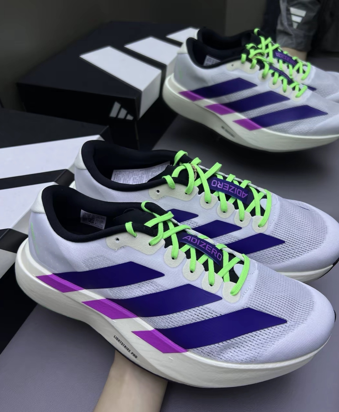 阿迪达斯正品2025新款男士鞋运动鞋休闲鞋低帮跑步鞋JS4495