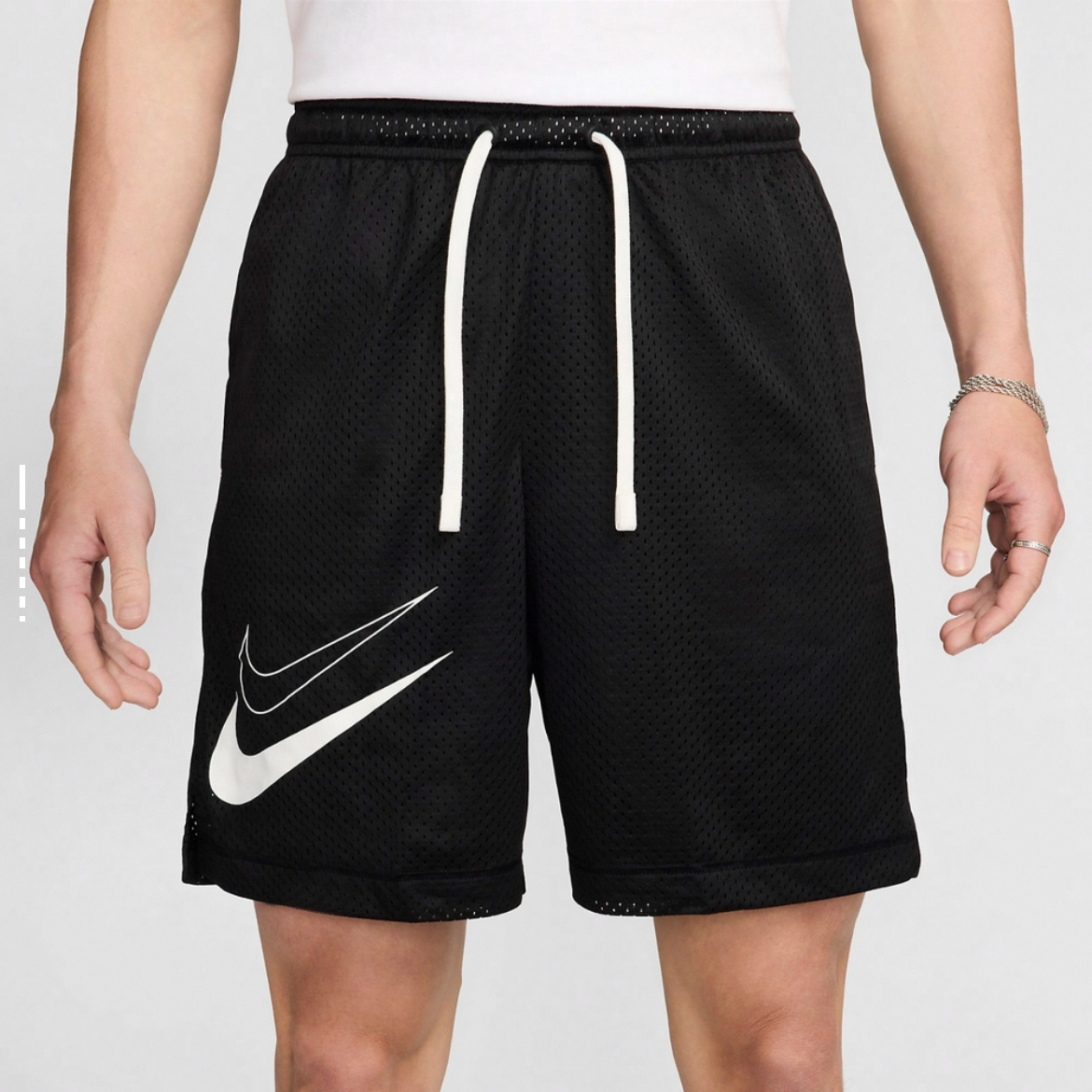 Nike男子夏季新款双钩透气速干篮球运动休闲短裤FN3038-010