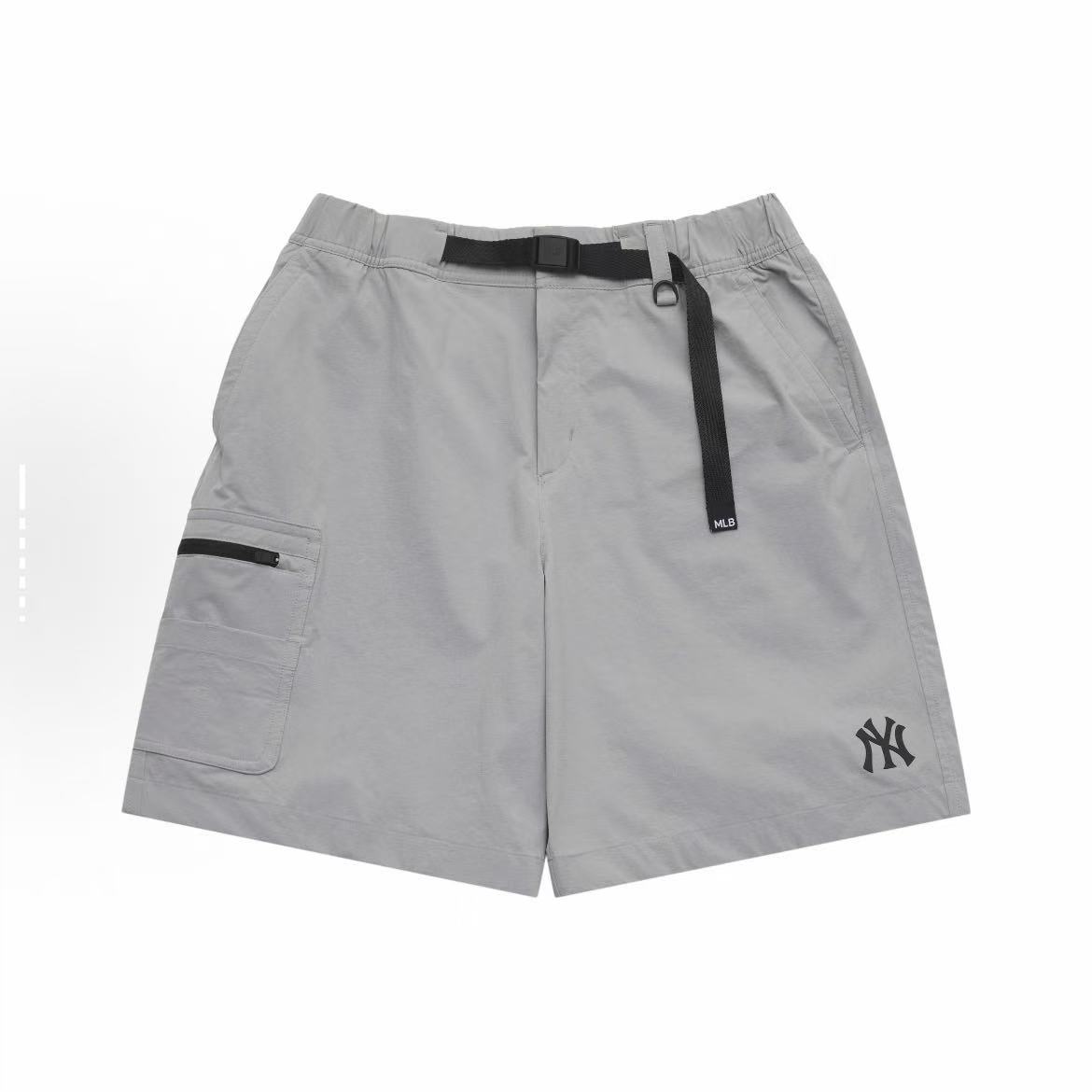 MLB MLB 25新款NY休闲短裤男女同款情侣款3ASMB0453-50GRL