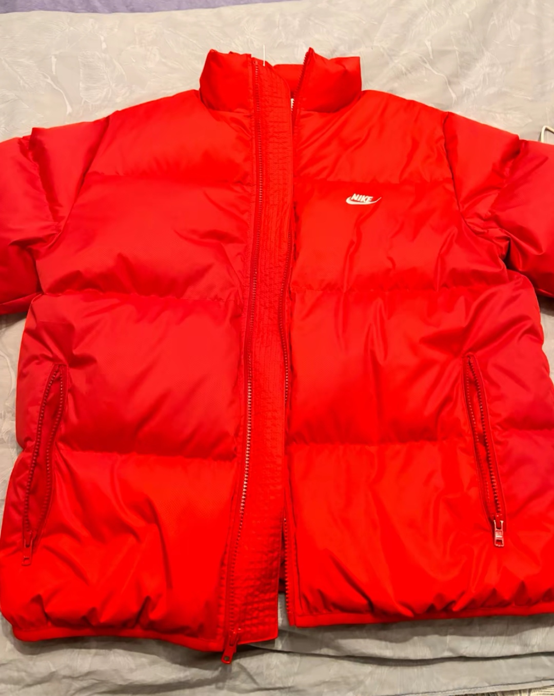 NIKE耐克2024冬男羽绒夹克立领防风保暖羽绒服休闲外套FZ5029-657