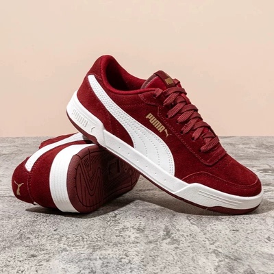 正品Puma彪马红色本命年男女运动板鞋2025新年情侣休闲370304-25