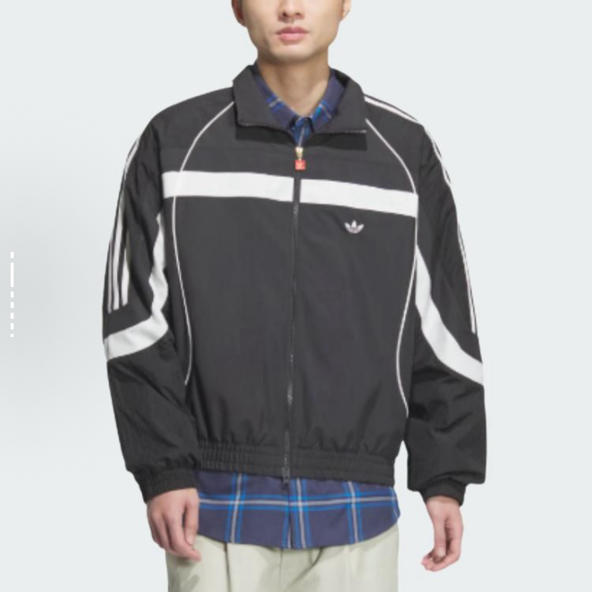 adidas originals RETRO RS M PAD 复古拉链立领舒适JN3796