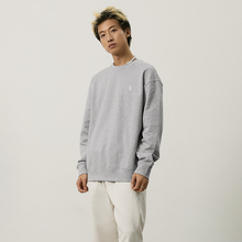 MLB 长袖圆领休闲卫衣纯色字母Logo美式复古卫衣 3AMTB9144-44MGS