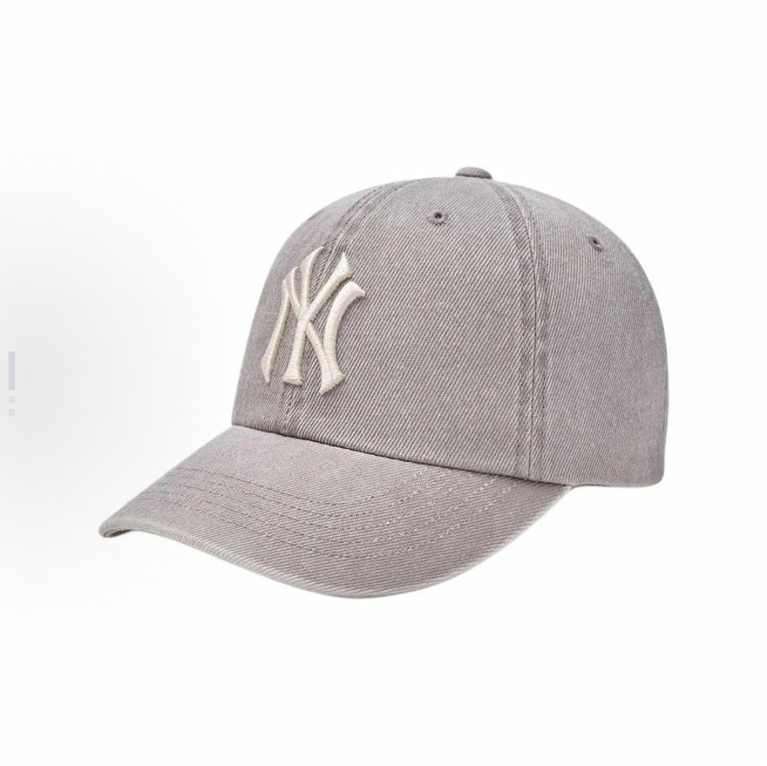 MLB正品2025新款男女情侣时尚休闲棒球帽鸭舌帽3ACPVV55N-50GRS