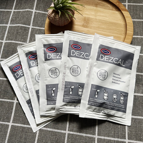 URNEX Dezcal全自动胶囊咖啡机锅炉专用除水垢除钙清洗药粉剂适用