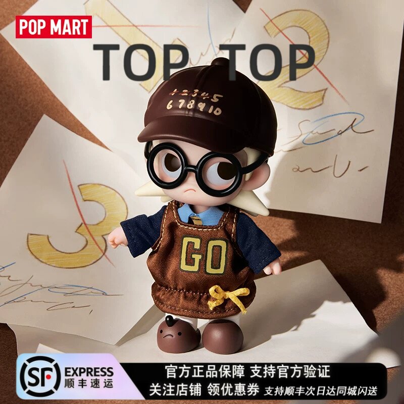 POPMART泡泡玛特Zsiga人生秀场嘎子姐MINI可动人偶盲盒手办玩具