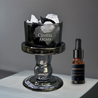 无火扩香水晶石创意玻璃罐