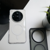 莱选｜全包透明磨砂黑磁吸MagSafe防摔保护壳手机壳适用于OPPOFindX8Ultra透明壳新款 简约