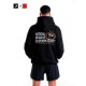 BOXRAW Oversized Hook Right Goodnight Hoodie 拳击连帽衫