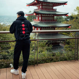 【BOXRAW】Nakatani x BOXRAW  中谷润人 阔版卫衣 连帽衫