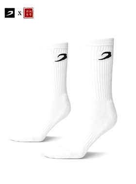 【BOXRAW】BOXRAW Crew Socks 白色拳击袜 3双装