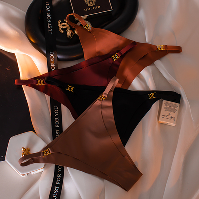 性感无痕低腰棉质三角女士内裤