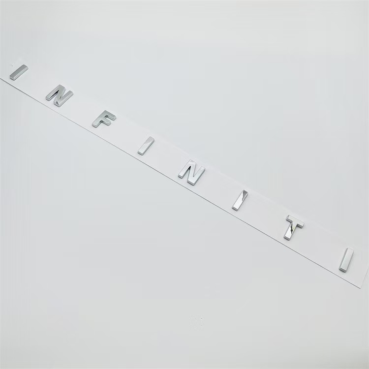 适用于英菲尼迪Q50LQX50I Q70改装后箱INFINITI车贴 英文字母车标