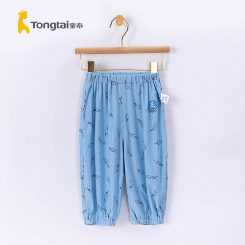 童泰夏季宝宝莫代尔防蚊裤1-5岁