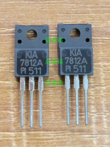 KIA7812API全新原装现货KEC TO220F工作温度-10C-100C