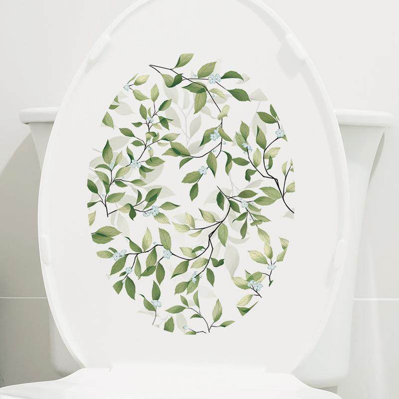 马桶盖装饰贴画卫生间浴室装饰墙贴画PVC可移除马桶垫贴纸满枝,家居饰品,马桶贴,淘宝优惠券,粉丝福利购,淘宝优惠卷