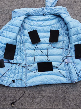 USB 发热片衣服DIY保暖贴片围脖片颈椎保暖可水洗Z050602 GC94