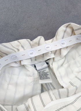 自己动手DIY裤腰改小   松紧带 弹力皮筋带扣眼  Z050602