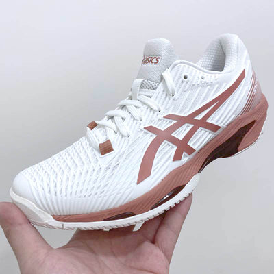 ASICS亚瑟士新款运动鞋SOLUTION SPEED FF 2女网球鞋1042A136-105