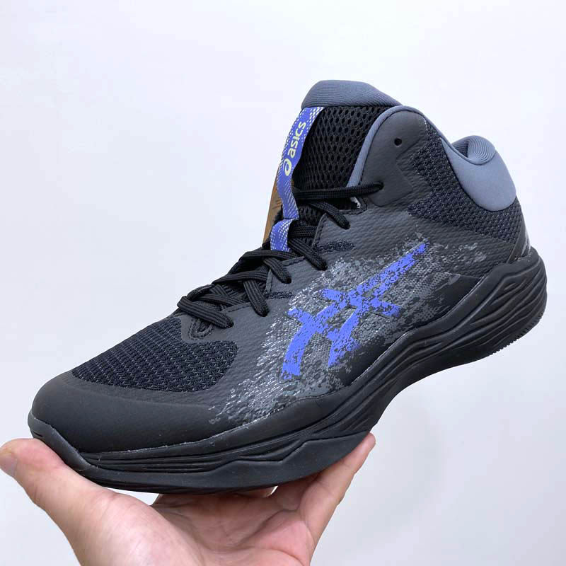 asics亚瑟士新款男鞋nova flow 2缓震实战中帮篮球鞋1063a071-001