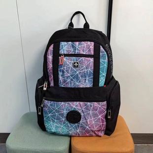 瑞士军刀双肩包男童学生韩版减重书包电脑包多功能背包