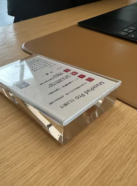 适用于华为体验店单机位斜面台牌亚克历手机平板价格牌标参数台签