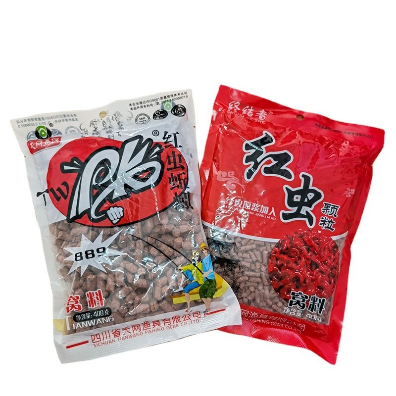 天网PK红虫蚯蚓颗粒窝料野钓打窝鲫鲤草鱼鲮鱼通用饵料黑坑鱼饵,户外/登山/野营/旅行用品,鱼饵添加剂,淘宝优惠券,粉丝福利购,淘宝优惠卷