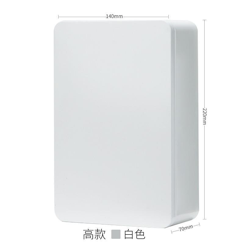 卡片单枞两泡桌面糖果储物盒扁绿茶白茶喜糖大号铁盒包装盒空盒子