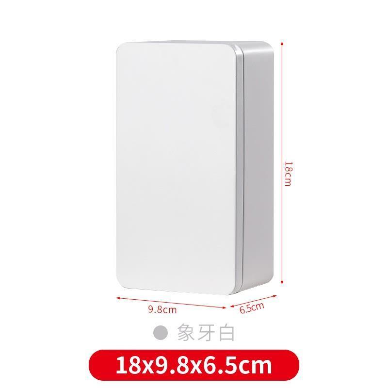 零食喜糖绿茶储物盒水仙茶扁大号单枞白茶龙井茶铁盒包装盒空盒子