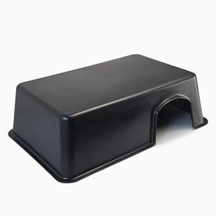 爬行动物隐藏箱 蛇壁虎隐藏箱耐用材料易清洗蛇屋