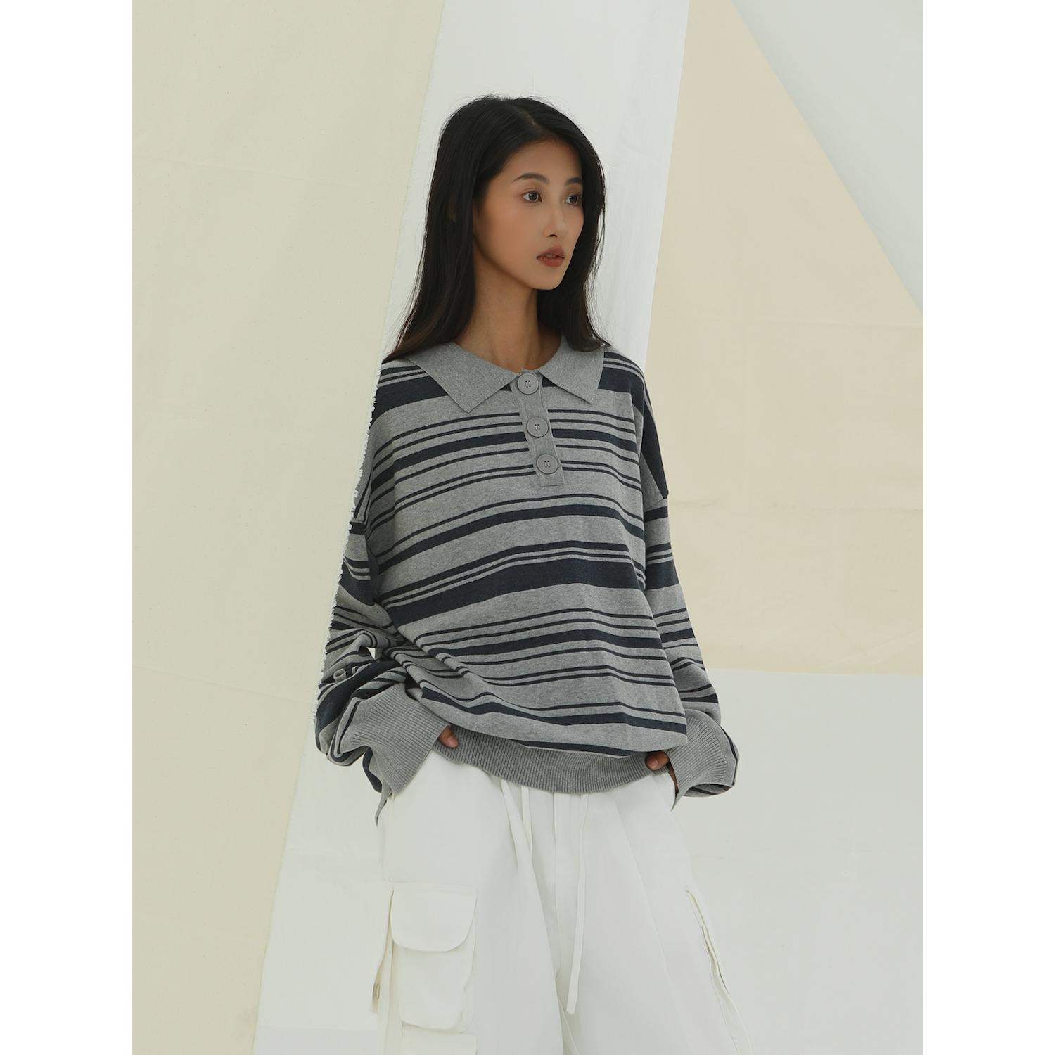 Evistub24FW三色定纱针织衫