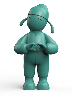 亲爱的李白 原创限量雕塑