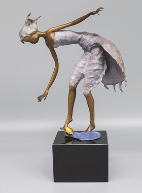 21造艺术|吴文才签名限量雕塑99版摆件礼物 沙暖