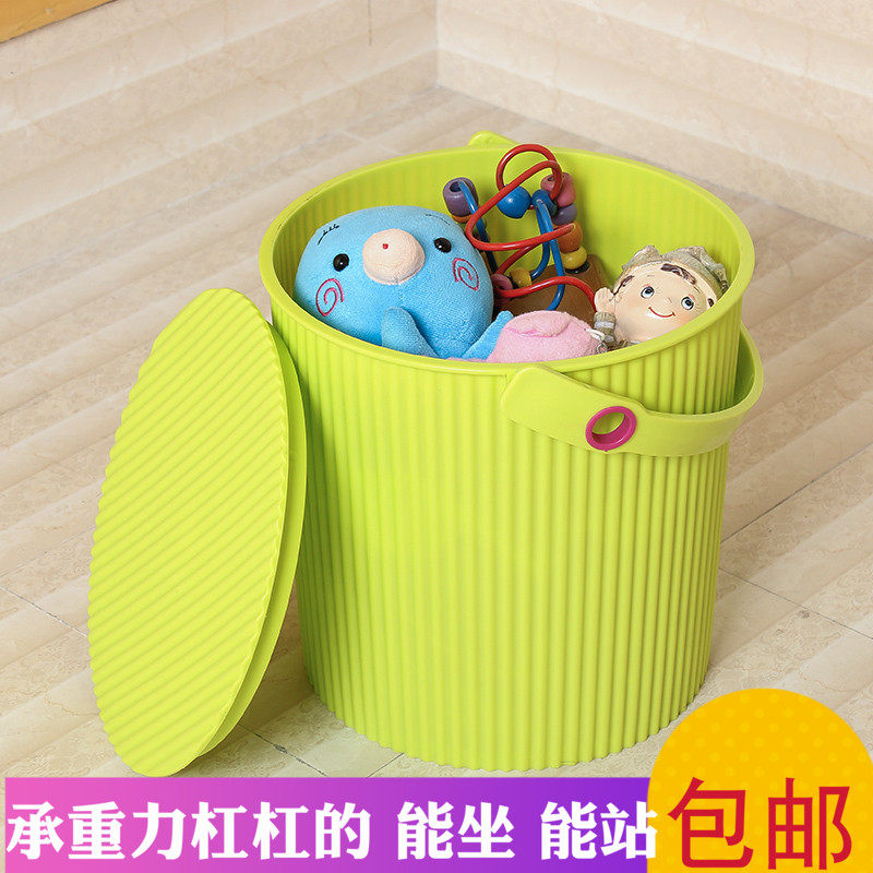 塑料大号加厚水桶可坐储水玩具