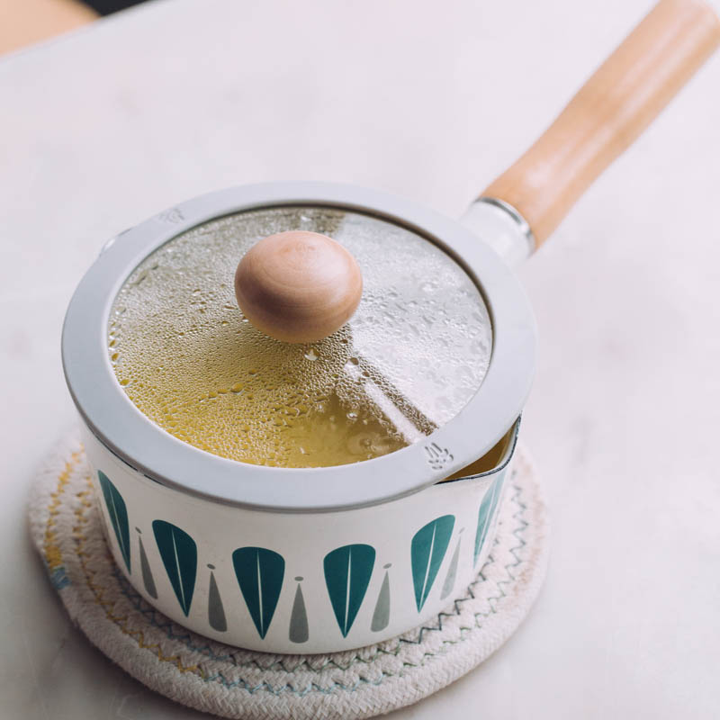 树可硅胶圈钢化玻璃锅盖