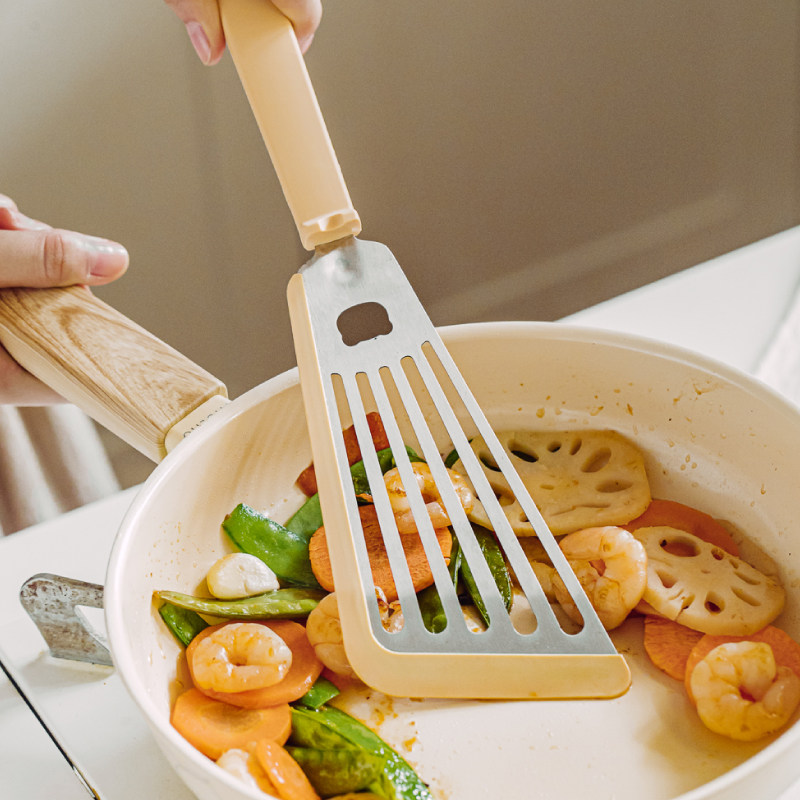 树可小熊蝴蝶铲硅胶锅铲家用厨具炒菜铲子食品级耐高温煎蛋煎铲,厨房/烹饪用具,锅铲,淘宝优惠券,粉丝福利购,淘宝优惠卷